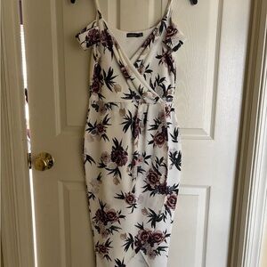 Floral Wrap Dress
